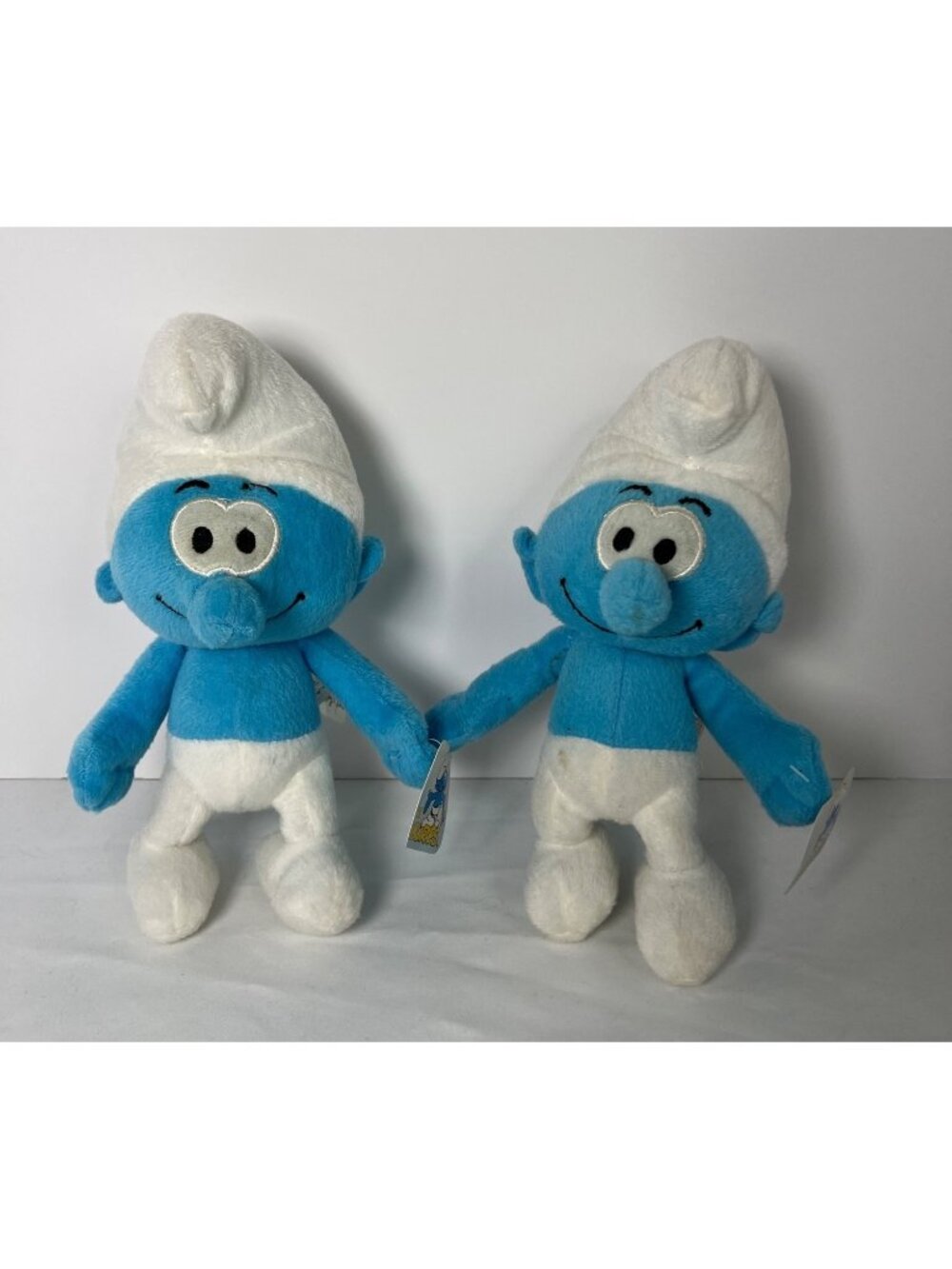 The Smurfs Plush Toy Lot By Nanco 2010 Licensed Collectible 8 Inches Each
